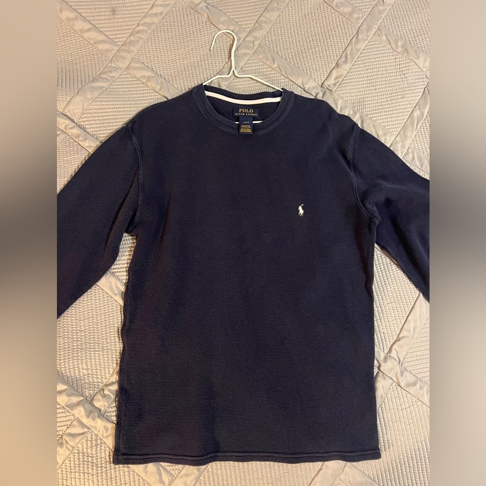 Men’s waffle knit long sleeve